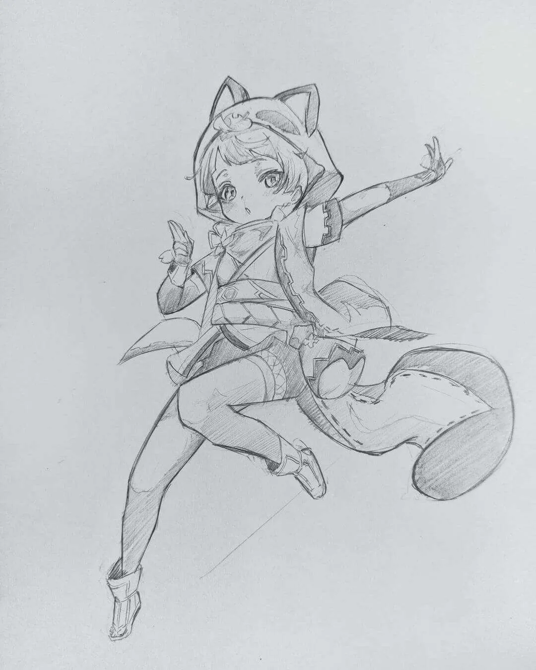 Honorable Mention Sayu (Genshin Impact) by adem_seddiki Honorable Mention Sayu (Genshin Impact) by adem_seddiki Anime art