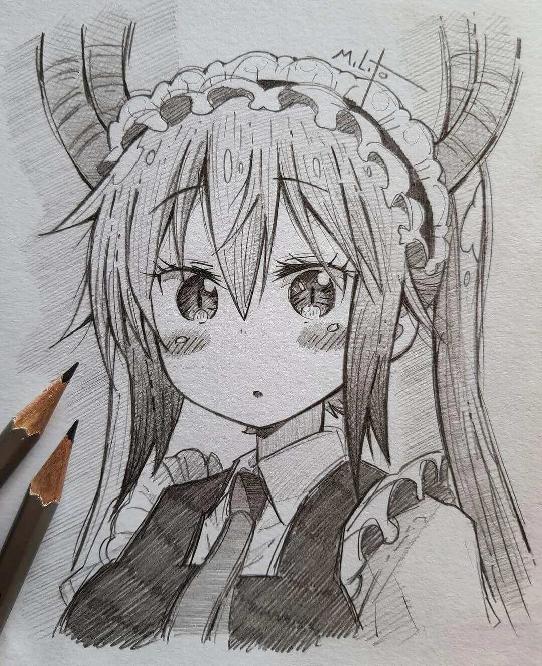 Tohru (Kobayashi-san chi no Maid Dragon) by milito3.art Tohru (Kobayashi-san chi no Maid Dragon) by milito3.art